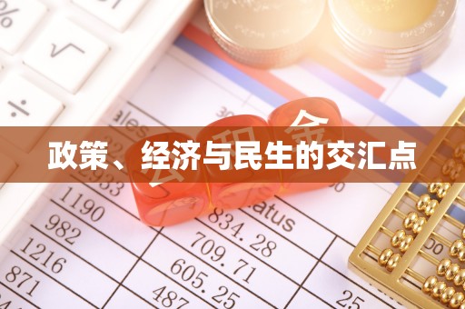 便民政策、经济与民生的交汇点