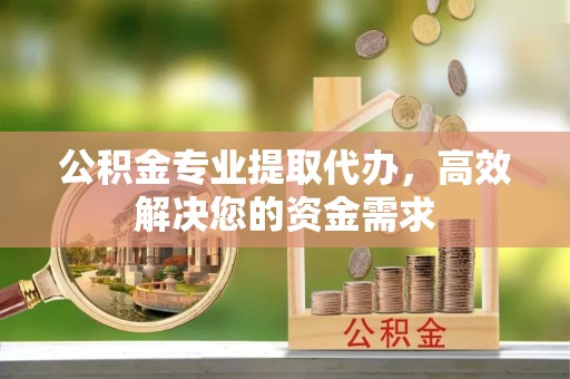 便民公积金专业提取代办，高效解决您的资金需求