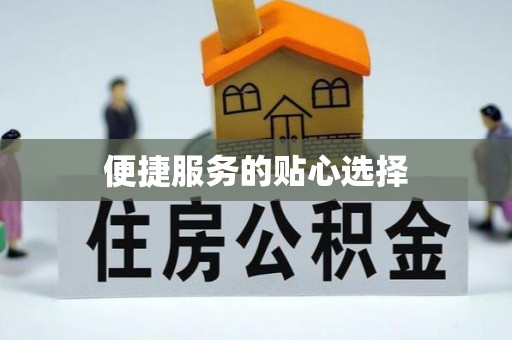 便民便捷服务的贴心选择